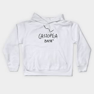 Cassiopeia Constellation by BN18 Kids Hoodie